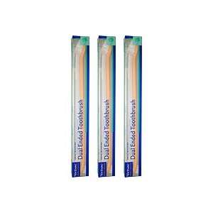  CET Dual Ended Toothbrush Pack of 3 Health & Personal 
