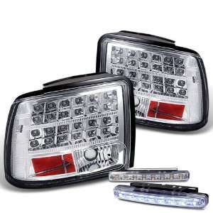  Eautolight 99 04 Ford Mustang LED Tail Lights Lamps + LED 