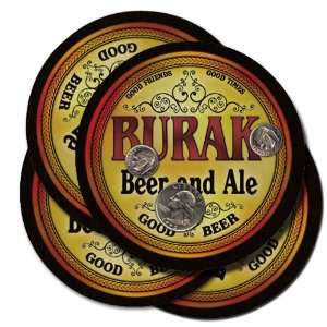  Burak Beer and Ale Coaster Set: Kitchen & Dining