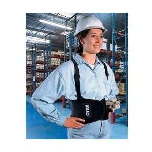 Valeo Heavy Duty Elastic Back Support Belt With Detachable Suspenders 