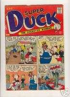 SUPER DUCK COMICS #62 CLOSE UP ARCHIE GOLDEN AGE  
