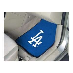 MLB Los Angeles Dodgers 2 Car  Auto Mat Set  Sports 