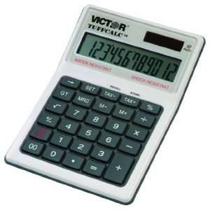  Victor TUFFCALC Waterproof/Washable Business Calculator 