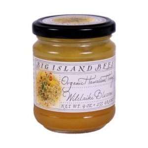 Big Island Bees Wilelaiki Blossom Honey  Organic:  Grocery 