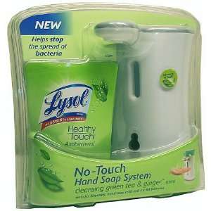 Lysol No Touch Hand Soap System, Dispenser with Soap Refill 8.5 Fl Oz 