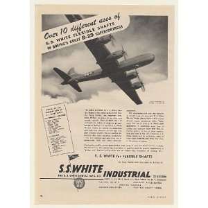  1944 Boeing B 29 Superfortress SS White Flex Shafts Print 