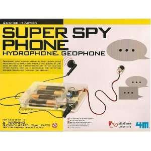   Casepack of 6 Super Spy Phone   Hydrophone   Geophone: Toys & Games