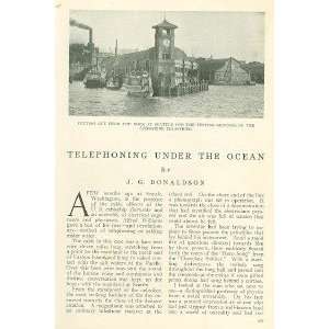  1912 Alfred Williams Submarine Telephone System 