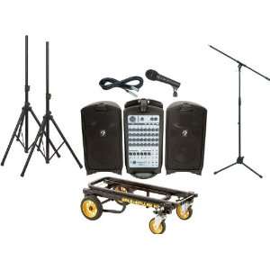   500 Pro PA Package with Rock N Roller Cart: Musical Instruments