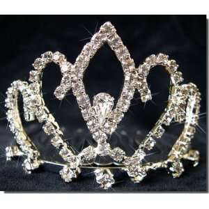  Bridal Wedding Tiara Comb With Center Arch 35204: Beauty