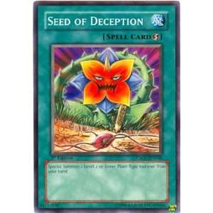  Yugioh CSOC EN046 Seed of Deception Common: Toys & Games