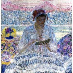  Oil Reproduction   Frederick Carl Frieseke   24 x 24 inches   Summer 