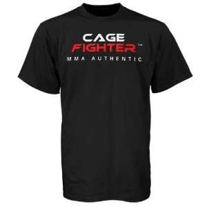  Cage Fighter Black Branded T shirt