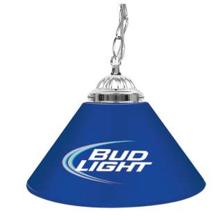 Officially Licensed   Bud Light 14 Inch Single Shade Bar Lamp 
