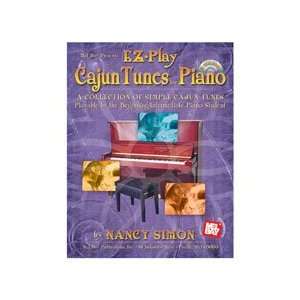  Mel Bay EZ Play Cajun Tunes for Piano (Book and CD 