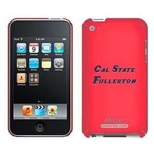  Cal State Fullerton banner on iPod Touch 4G XGear Shell 