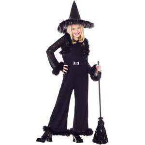  Witch Glamour Child Black Large Costume Toys & Games