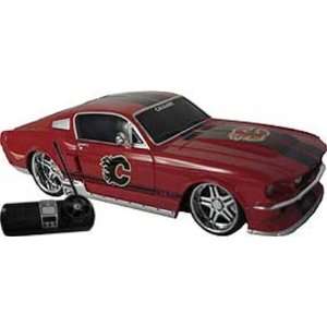   Scale Diecast Radio Control 67 Mustang GT Calgary Flames: Toys & Games