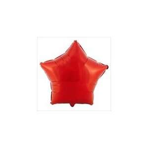  Red Prismatic Star Foil Balloon Toys & Games