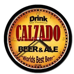  CALZADO beer and ale cerveza wall clock: Everything Else