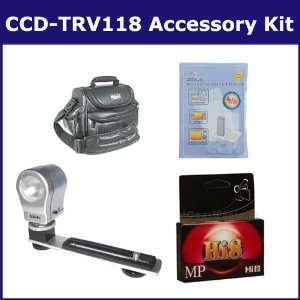 CCD TRV118 Camcorder Accessory Kit includes ZELCKSG Care & Cleaning 
