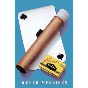   Menziken Cigars   Poster by Niklaus Stoecklin (12x18): Home & Kitchen