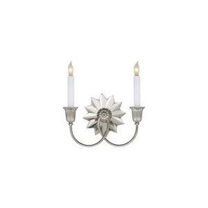 Studio: J. Randall Powers Huntingdon Crystal Double Sconce in Polished 