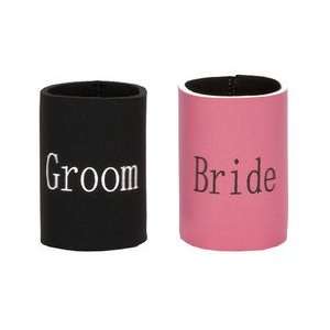  Bride and Groom Can Koozies: Sports & Outdoors