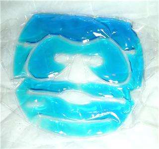 SPA FACIAL GEL MASK HOT COLD PUFFY EYES THERAPY REUSABLE  