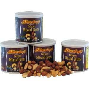 Stuckeys Deluxe Mixed Nuts 4 Pack:  Grocery & Gourmet Food