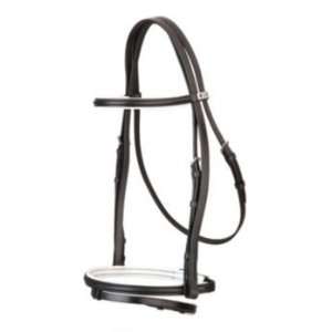  Stubben Flash Caveson Pad Bridle Cob Black: Pet Supplies