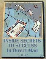 Direct Mail Secrets DVDs B Myers G Halbert Dan Kennedy  