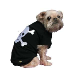  Black Kwigy bo Cave Canis Skull Dog T shirt Medium Pet 