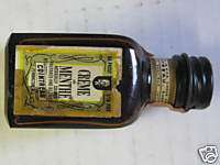 Old Vintage Mini Bottle Cointreau Creme de Menthe  