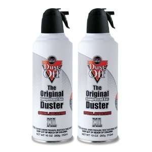 Dust Off Premium Air Dusters, 10 Ounce, 2/Pack FALDPNXL2 