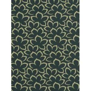  Robert Allen RA Matisse Floral   Slate Blue Fabric Arts 