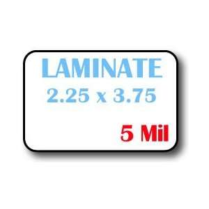  Laminate, Business card size 100 pack: Office Products