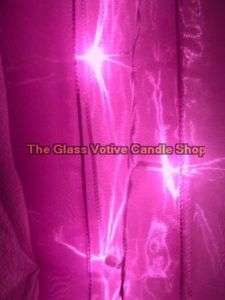 Purple Lilac Organza Fairy Light Curtain Drape 2 Metre  