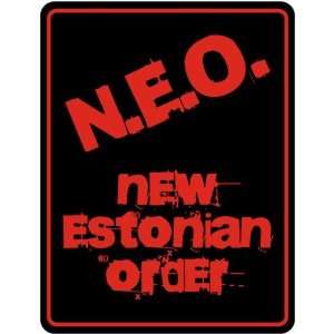 New  New Estonian Order  Estonia Parking Sign Country  