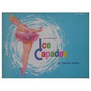  Ice Capades Program Petty Artwork 22nd Edition 1961 