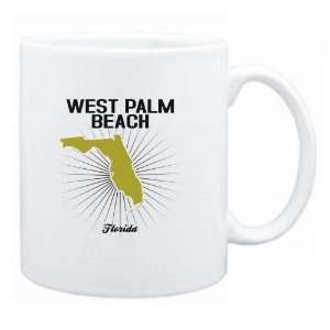 New  West Palm Beach Usa State   Star Light  Florida Mug Usa City 