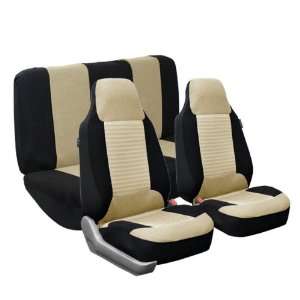 FH FB107112 Trendy Corduroy Car Seat Covers, Airbag compatible and 