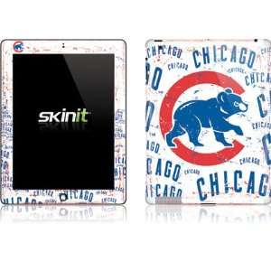  Chicago Cubs   White Cap Logo Blast skin for Apple iPad 2 