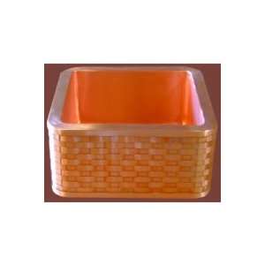   Basket Weave Apron 3.5 Drain Cutout Brushed S154BN: Home Improvement