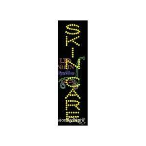 Skin Care LED Sign 25 inch tall x 7 inch wide x 3.5 inch deep outdoor 