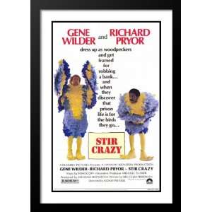  Stir Crazy Framed and Double Matted 20x26 Movie Poster 