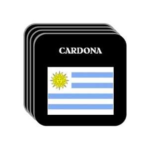  Uruguay   CARDONA Set of 4 Mini Mousepad Coasters 