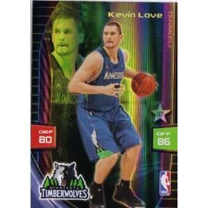  2009 10 Panini Adrenalyn KEVIN LOVE Rookie rc: Sports 