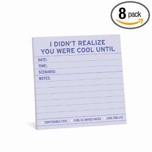  Knock Sticky Notes: Cool Sticky (Pack of 8): Health & Personal Care