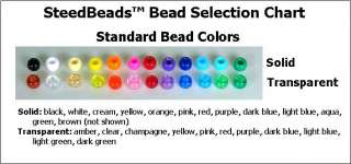 Steed Beads Rhythm Beads  Custom Made to Your Specs!  